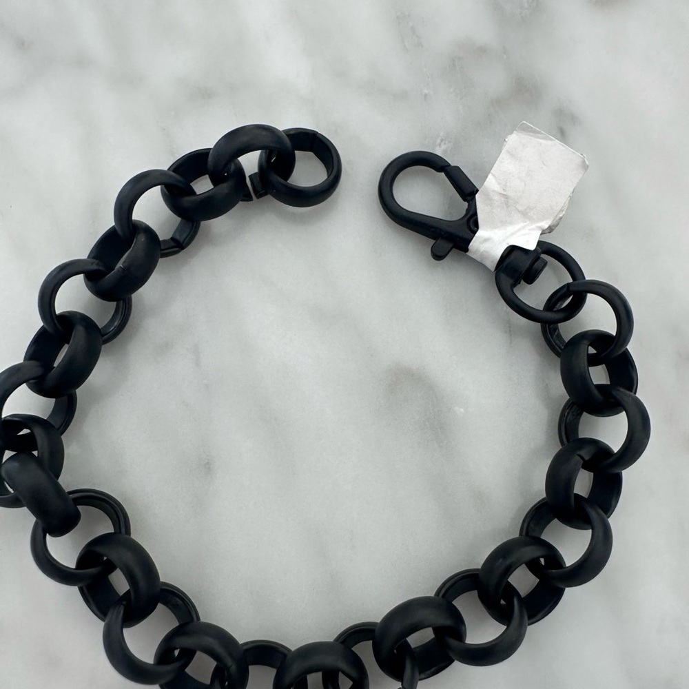 Black Chain Link Bracelet